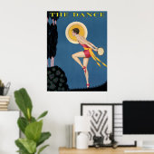 月明かりの中で踊る ポスター (ホームオフィス)