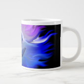 月明かりの中のイルカ ジャンボコーヒーマグカップ (右)