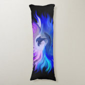 月明かりの中のイルカ ボディピロー (正面縦)