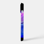 月明かりの中のイルカ iPhone 15ケース (左側面)