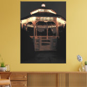 月明かりの中のエスカナバ印刷 キャンバスプリント (インサイチュ (リビング))