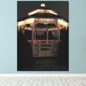 月明かりの中のエスカナバ印刷 キャンバスプリント (インサイチュ (ウッドフロア))