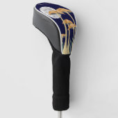 月明かりの中のキノコ ゴルフヘッドカバー (アングル)