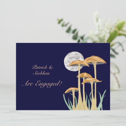 月明かりの中のキノコ 招待状 (スタンド正面)