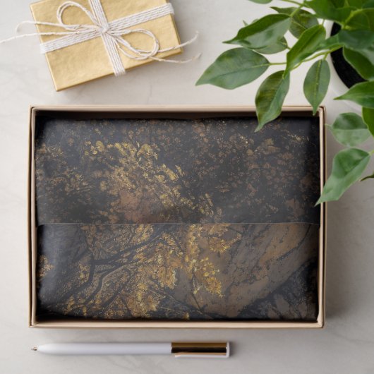 月明かりの中のクーガー野生動物の芸術の分離 薄葉紙 (ギフト)