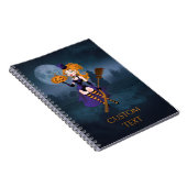 月明かりの中のセクシーな魔女 ノートブック (右側)