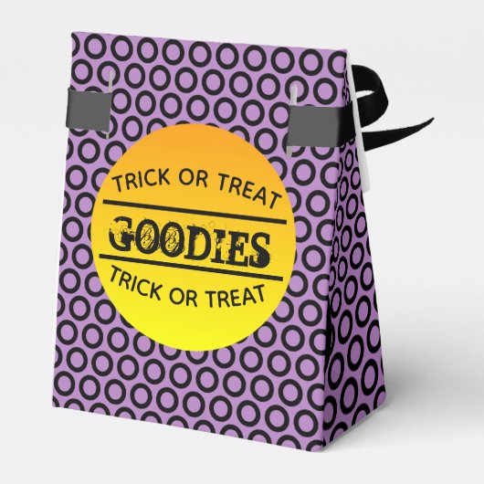 月明かりの中のハロウィーンの帽子 フェイバーボックス (裏面サイド)