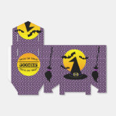 月明かりの中のハロウィーンの帽子 フェイバーボックス (折り畳みなし)