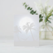 月明かりの中のヤシの木 (スタンド正面)