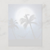 月明かりの中のヤシの木 (正面)