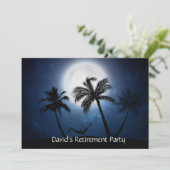 月明かりの中のヤシの木 招待状 (スタンド正面)