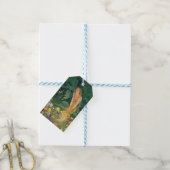 月明かりの中の妖精 ギフトタグ (より糸付き)