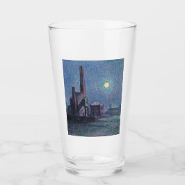 月明かりの中の工場（都市景観） （ルース） タンブラーグラス