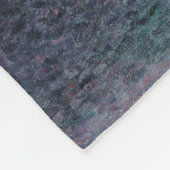 月明かりの中の工場（都市景観） （ルース） フリースブランケット (角)