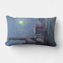 月明かりの中の工場（都市景観） （ルース） ランバークッション