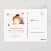 月明かりの中の東洋のツバメAsian Zenありがとう ポストカード (裏面)