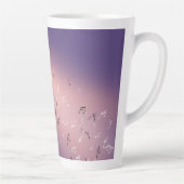 月明かりの中の楽譜 カフェラテマグ (右)