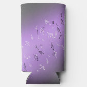 月明かりの中の楽譜 スリム缶クーラー (裏面)