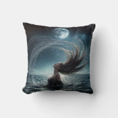月明かりの中の海 クッション (正面)