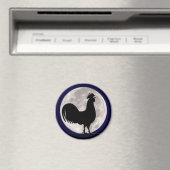 月明かりの中の鶏 マグネット (インサイチュ (食洗機))