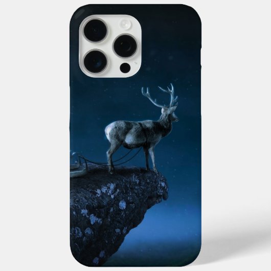 月明かりの中の鹿 Case-Mate iPhoneケース (裏面)