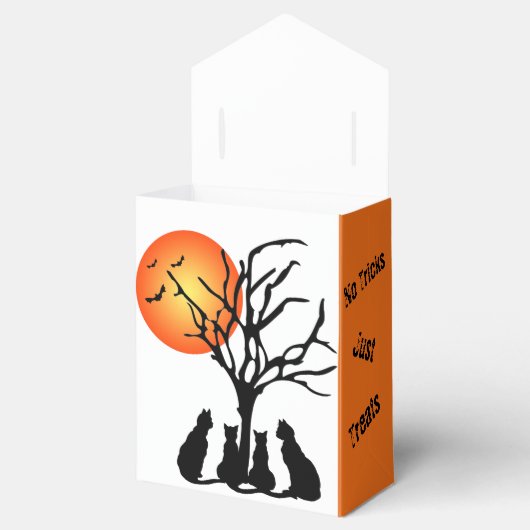 月明かりの中の黒猫 フェイバーボックス (オープン)