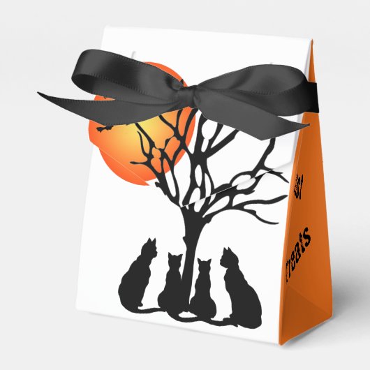 月明かりの中の黒猫 フェイバーボックス (正面サイド)