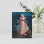 月明かりの中を散歩する ポストカード (スタンド正面)