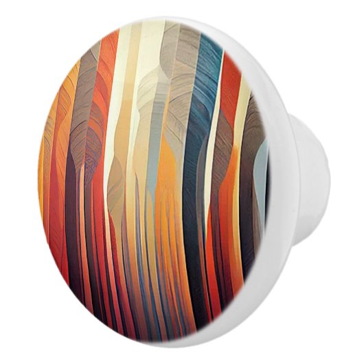 「月明かりの中」セラミックドアノブ セラミックノブ (右)