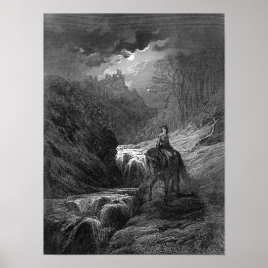 月明かりの乗り物 ポスター (正面)