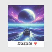 月明かりの乗り シール (シート)