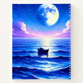 月明かりの乗り ノートブック (裏面)