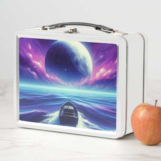 月明かりの乗り メタルランチボックス (インサイチュ)