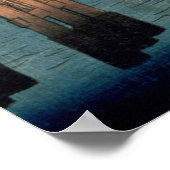 月明かりの京都橋 ポスター (角)