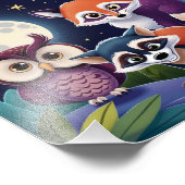 月明かりの動物 フォトプリント            (角)