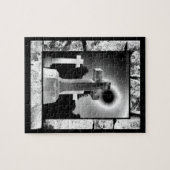 月明かりの十字架 ジグソーパズル (横)