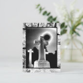 月明かりの十字架 ポストカード (スタンド正面)