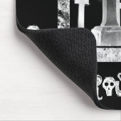 月明かりの十字架 マウスパッド (コーナー)