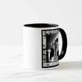 月明かりの十字架 マグカップ (正面右)