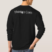 月明かりの十字架 Tシャツ (裏面)