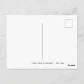 「月明かりの城ストケサイ」 ポストカード (裏面)