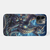 月明かりの天上竜と城 Case-Mate iPhoneケース (裏面(横))