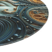 月明かりの女性3Dアート カッティングボード (角)