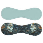 月明かりの女性3Dアート ソフトボール (パネル)