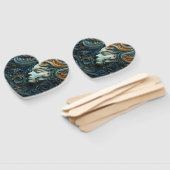 月明かりの女性3Dアート ハンドファン (組立なし)