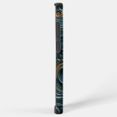 月明かりの女性3Dアート SAMSUNG GALAXYケース (右側面)