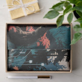 月明かりの小屋 日本の森の芸術 (4) 薄葉紙 (ギフト)