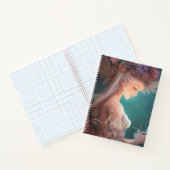 月明かりの庭の水色の妖精 ノートブック (内部)