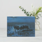 月明かりの戦い(水牛戦) カード (スタンド正面)