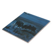 月明かりの戦い(水牛戦) タイル (側面)